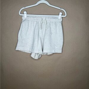 Nike Women's Light Gray Athletic Shorts